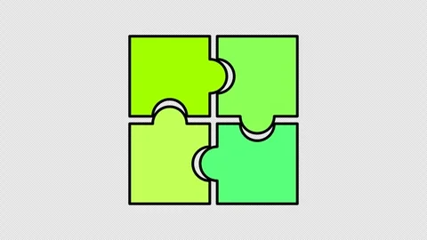 Jigsaw puzzle Stock Footage 333831022