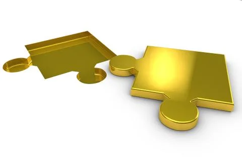 Jigsaw puzzle Stock Illustration