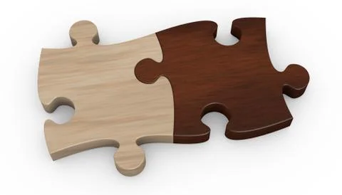 Jigsaw puzzle Illustrazione stock
