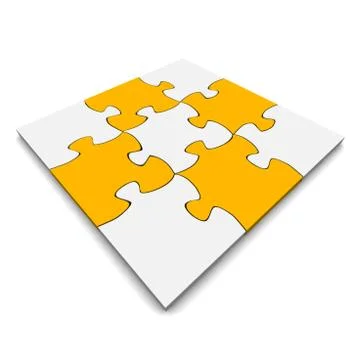 Jigsaw puzzle Stock Illustration