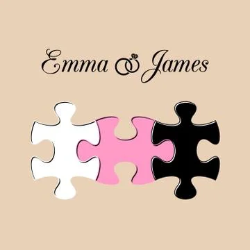 Jigsaw puzzle イラスト素材