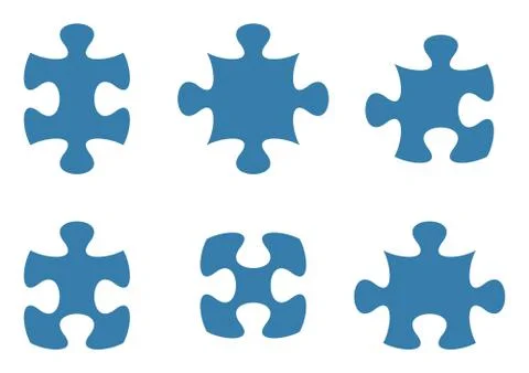 Jigsaw puzzle Stock-Illustration