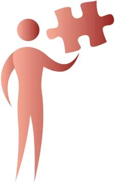 Jigsaw puzzle Illustrazione stock