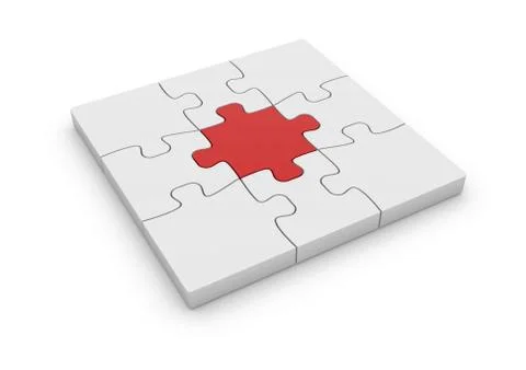 Jigsaw puzzle 스톡 일러스트