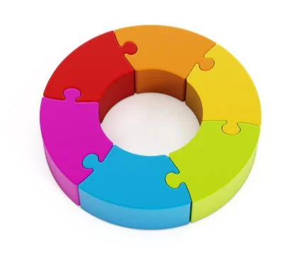 Jigsaw puzzle Stock Illustration
