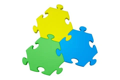 Jigsaw puzzle Stock Illustration