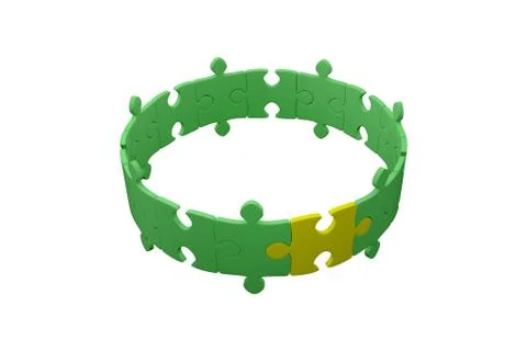 Jigsaw puzzle 스톡 일러스트