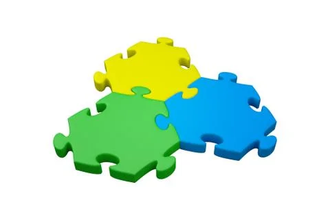 Jigsaw puzzle Illustrazione stock