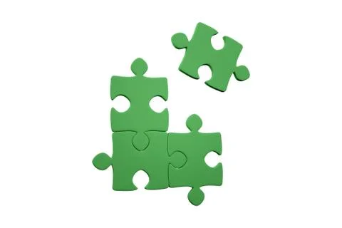 Jigsaw puzzle Stock Illustration