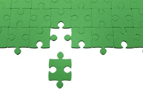 Jigsaw puzzle Illustrazione stock