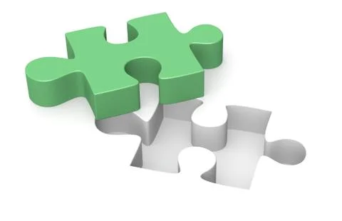 Jigsaw puzzle Stock Illustration