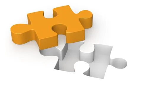 Jigsaw puzzle Stock Illustration