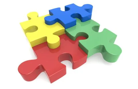 Jigsaw Puzzle Illustrazione stock