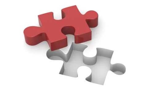 Jigsaw puzzle Stock Illustration