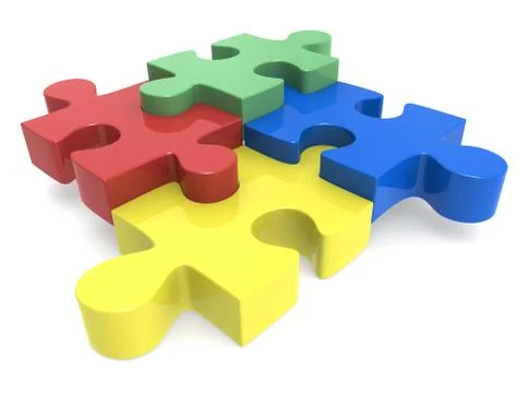 Jigsaw Puzzle Stock Illustration