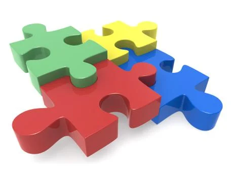 Jigsaw Puzzle Stock Illustration