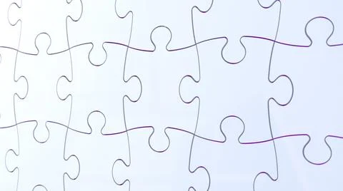 Jigsaw puzzle Stock Illustration
