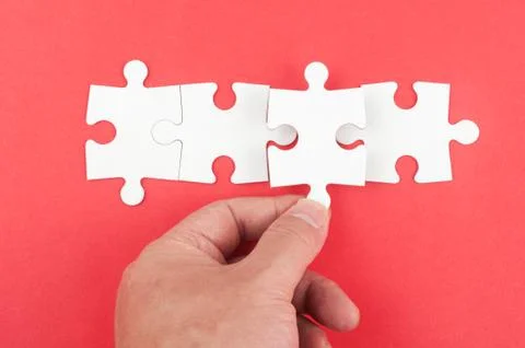 Jigsaw puzzle Stock Photos