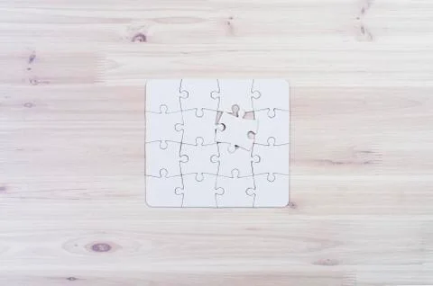 Jigsaw puzzle Stock Photos