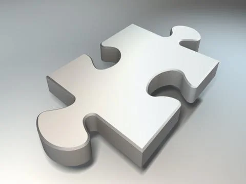 Jigsaw puzzle piece Stock Illustration