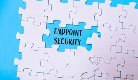 A jigsaw puzzle with a piece missing Stock Photos