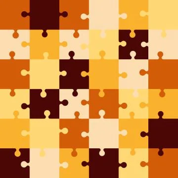 Jigsaw puzzle. Vector illustration. Иллюстрация