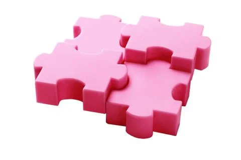 Jigsaw puzzles concept Stock Photos