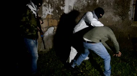 Jihadist Terrorist Interrogatory 스톡 동영상 48397528