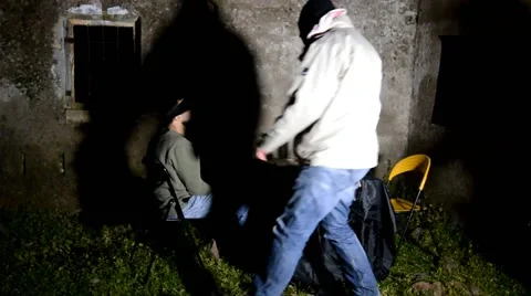 Jihadist Terrorist Interrogatory 스톡 동영상 48397559