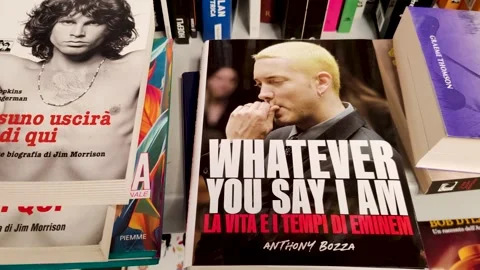 Jim Morrison, Eminem. Stock Footage 280073882