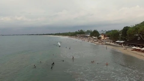 Jimbaran Beach Bali Stock Footage 108740889