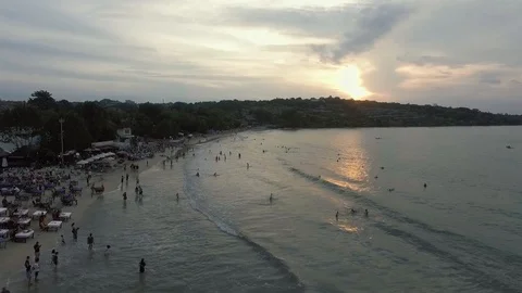 Jimbaran Beach Bali 库存影片 108740908