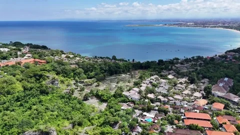 Jimbaran beach view Stock Footage 274794121