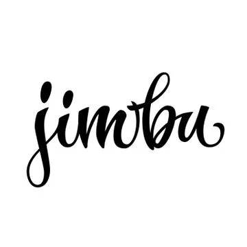 Jimbu - hand drawn spice label. Stock Illustration