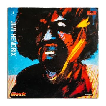 Jimi Hendrix Foto stock