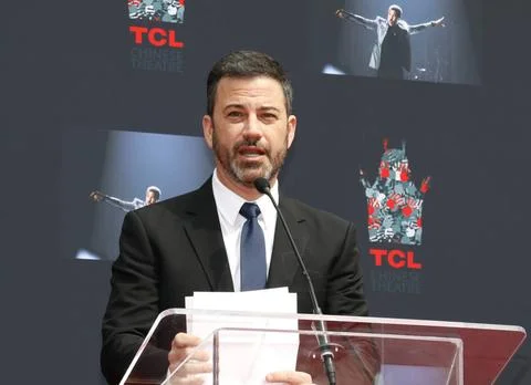  Jimmy Kimmel Jimmy Kimmel at Lionel Richie Hand And Footprint Ceremony he... Stock Photos