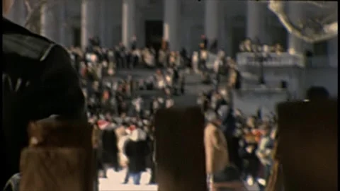 JimmyCarterInaugaration Security Stock Footage 328488073