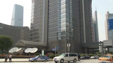 Jin Mao Building Stock Footage 37693800