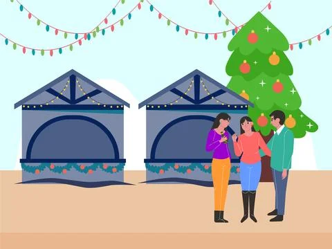 Jingle Concept Illustration Stock Illustration