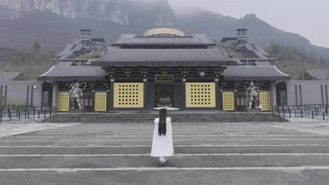 Jingxin Temple Stock Footage 257050002