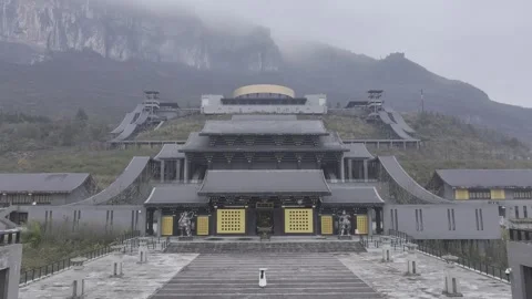 Jingxin Temple Stock Footage 257050185