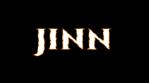 Jinn Text Effect Stock Footage 336838764
