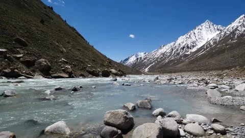 Jispa River Block Stock-Footage 310306777