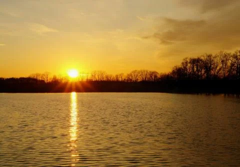 Jistebnick pond Stock Photos