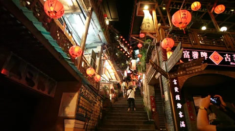 Jiufen, Taiwan Stock Footage 39842739
