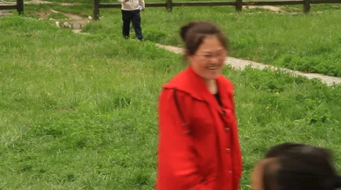 Jiuzhaigou Dancers 2 Stock Footage 5504048