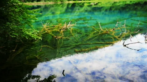 Jiuzhaigou Stock Footage 767001