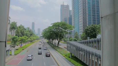 Jln sudirman jmp Stock Footage 170884041