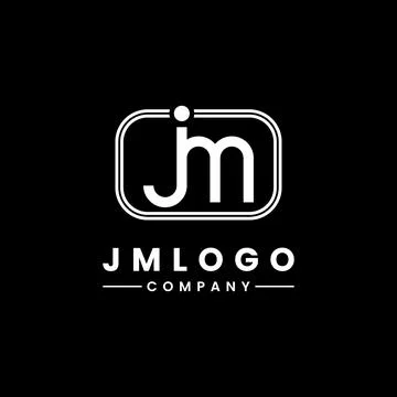 JM Logo Stock Illustration