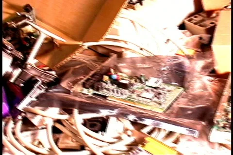 Jm013.computer junk orig Video stock 62674